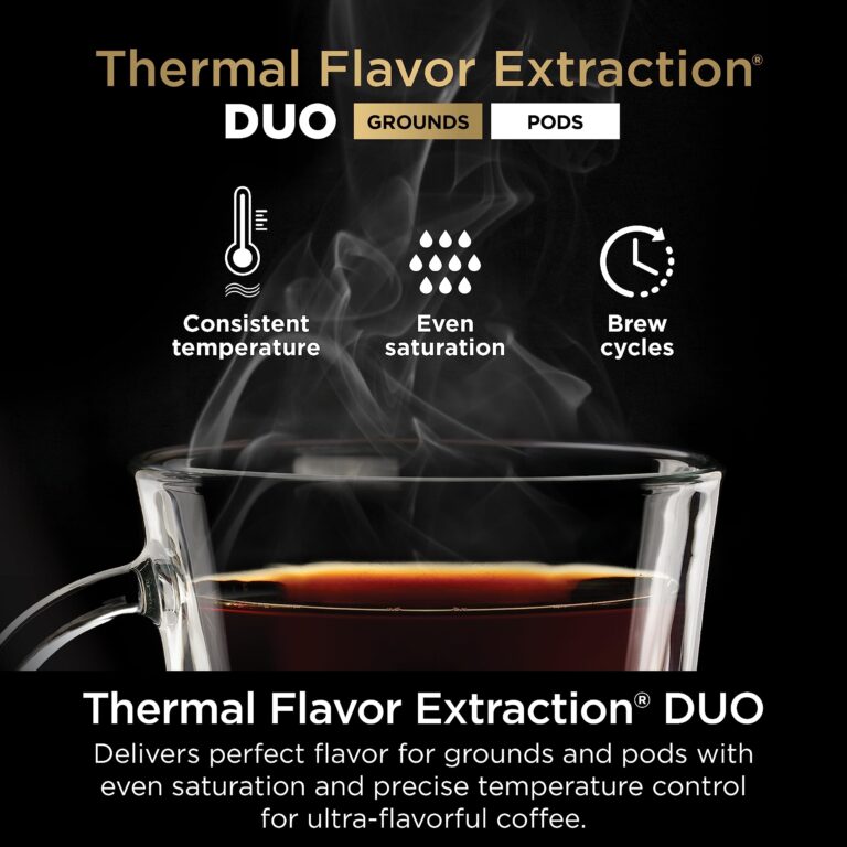 Ninja Drip Coffee Maker With K Cup Combo, DualBrew Pro Specialty Coffee Machine, Hot and Iced Coffee Maker Compatible with K-Cup Pods, 12 Cup Single Serve Coffee Maker with Paper Filter, CFP101 - Image 4