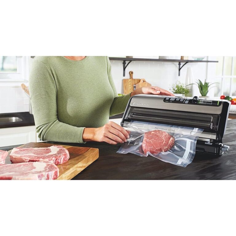 FoodSaver Vacuum Sealer Machine and Express Vacuum Seal Bag Maker with Sealer Bags and Roll and Hendheld Vacuum Sealer for Airtight Food Storage and Sous Vide, Black - Image 2