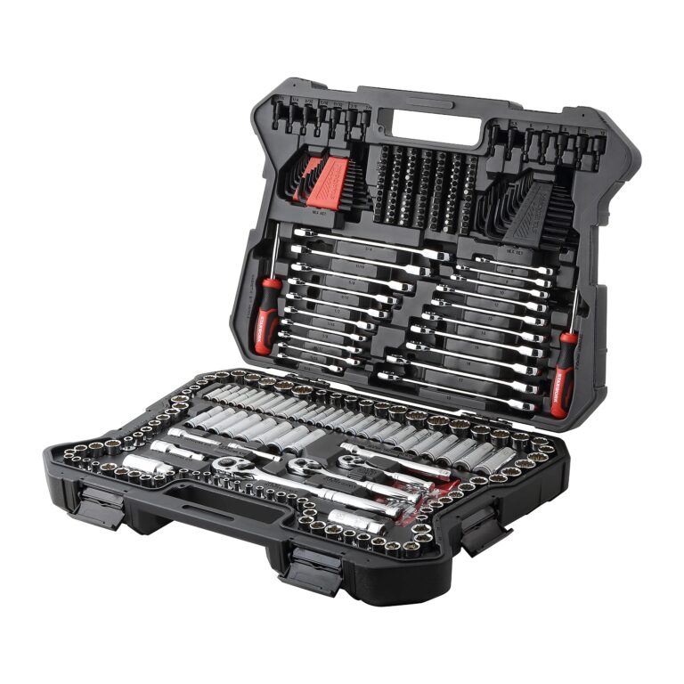 STARWORK True Mechanic 303-Piece Mechanics Tool Set and Socket Set, Professional, SAE/Metric