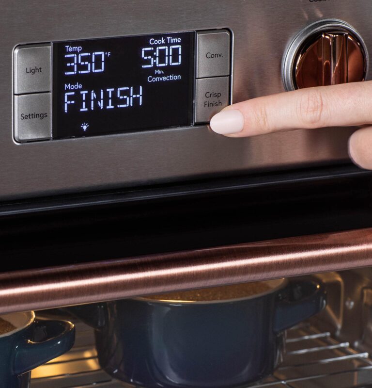 Café Couture Oven with 14 essential cooking modes, including Air Fry, CrispFinish, Bake, Broil, Roast, Toast, Pizza, WiFi & Smart Connected, Voice Control, Countertop Small Appliances, Steel Silver - Image 2