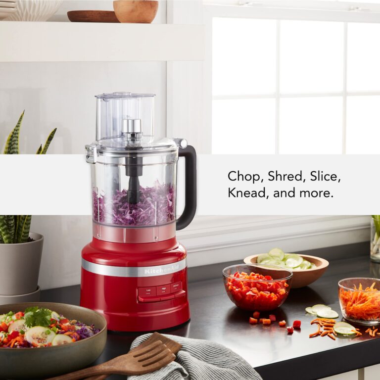 KitchenAid 13-Cup Food Processor, Empire Red - Image 4