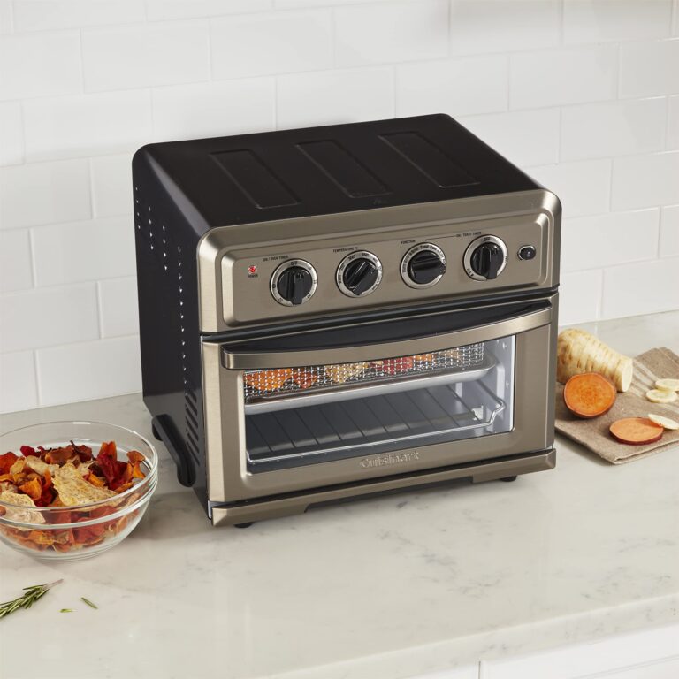 Cuisinart TOA-60BKS Convection AirFryer Toaster Oven, Premium 1800-Watt Oven with 7-in-1 Functions and Wide Temperature Range, Large Capacity AirFryer with 60-Minute Timer/Auto-Off, Black Stainless - Image 4