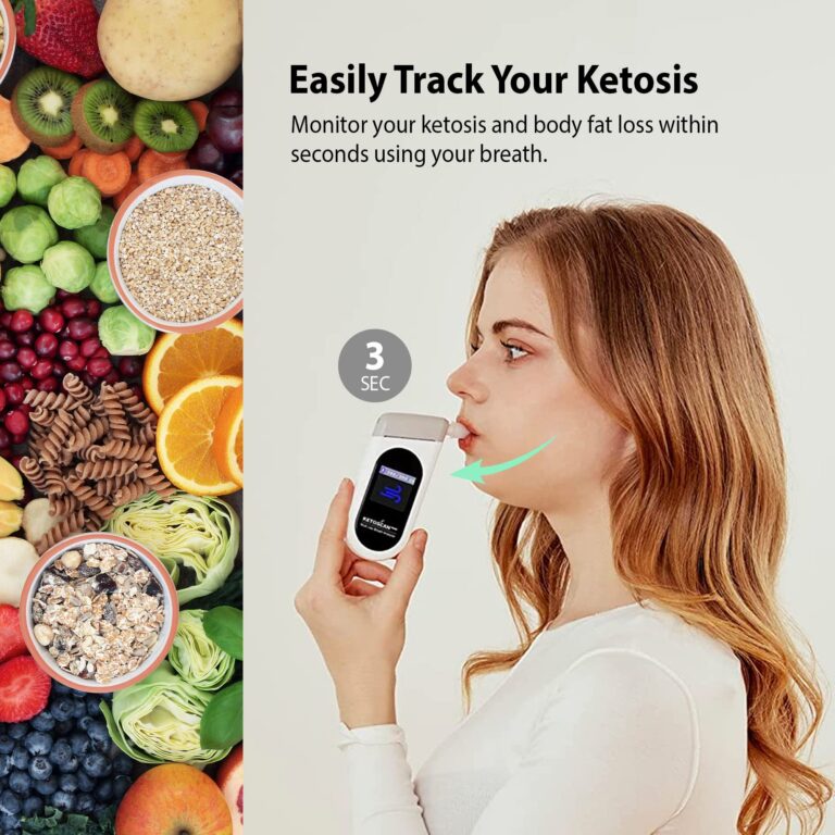 [HSA/FSA eligible]KETOSCAN SMART Breath Ketone Meter, Diet & Fitness Tracker | Monitor Your Fat Metabolism, Level of Ketosis on Low carb, Ketogenic or Any Nutrition & Fitness Program - Image 5