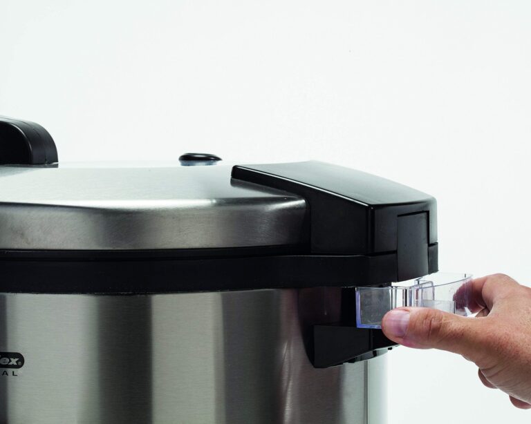 Hamilton Beach Proctor Silex Commercial 37560R Rice Cooker/Warmer, 60 Cups Cooked Rice, Non-Stick Pot, Hinged Lid, Stainless Steel Housing, 1 Year Warranty - Image 6