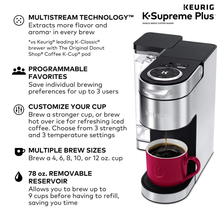 Keurig® K-Supreme Plus Single Serve K-Cup Pod Coffee Maker 3-Month Brewer Maintenance Kit - Image 6