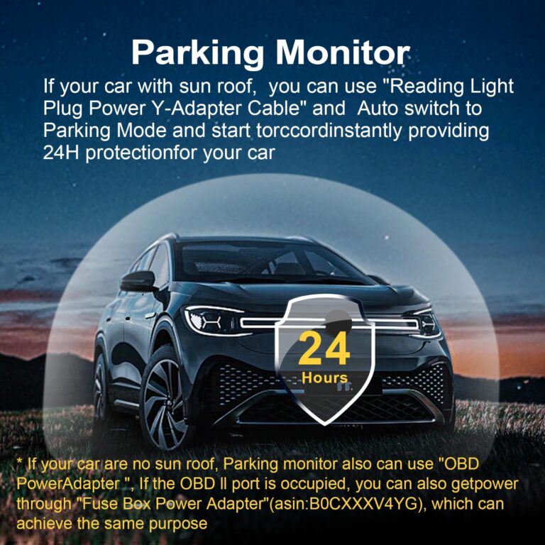 Mangoal Front 4K & Rear 1080p Dash Cam for Mazda CX5 2019-2025 & CX-9 2020-2025 2.5S Select Preferred Carbon Edition Plus Turbo Signature Touring Signature Grand Touring Sport, WiFi & App, 128GB Card - Image 6