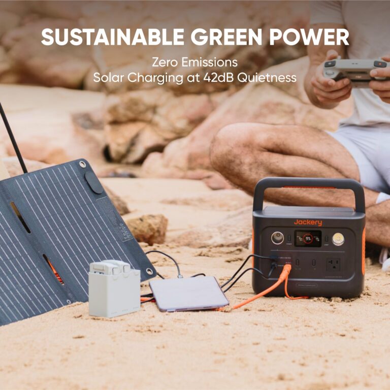 Jackery Explorer 240 v2 Portable Power Station, 256Wh LiFePO4 Battery with 300W AC/100W USB-C Output, 1Hr Fast Charging, Versatile Scenarios-Outdoor/Camping/RV/Travel/Emergency Backup - Image 3