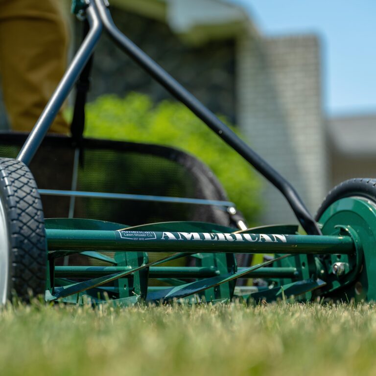 American Lawn Mower 16-inch 7-Blade Push Reel Mower + Sharpening Kit - Image 5