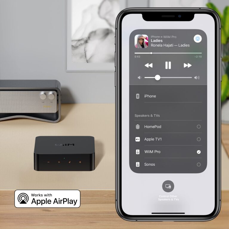 WiiM Pro AirPlay 2 Receiver, Google Cast Audio, WiFi Multiroom Streamer, Compatible with Alexa, Siri and Google Assistant, Stream Hi-Res Audio from Spotify, Amazon Music, Tidal and More - Image 10