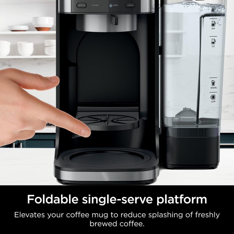 Ninja Drip Coffee Maker With K Cup Combo, DualBrew Pro Specialty Coffee Machine, Hot and Iced Coffee Maker Compatible with K-Cup Pods, 12 Cup Single Serve Coffee Maker with Paper Filter, CFP101 - Image 5
