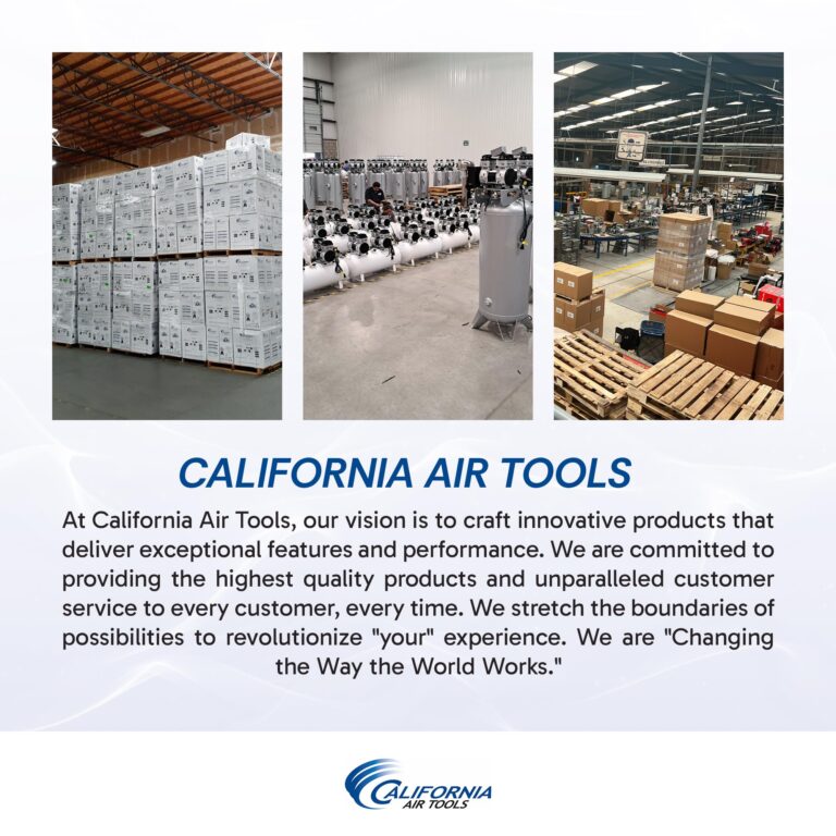 California Air Tools 2010A 1.0 HP Ultra Quiet and Oil-Free Air Compressor, 2 Gallon Aluminum Tank, 60 dBA Noise Level, Silver - Image 2