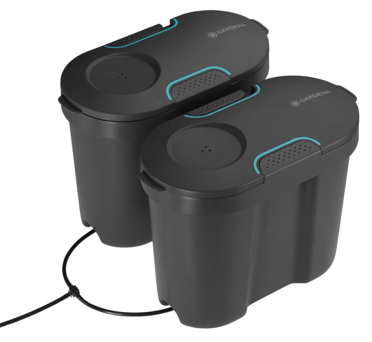 GARDENA (13301) Solar-Powered AquaBloom Irrigation Set with Water Tank: Solar-Powered Irrigation Set to Water up to 20 Potted Plants, Control w/ 14 Irrigation Programs - Image 4