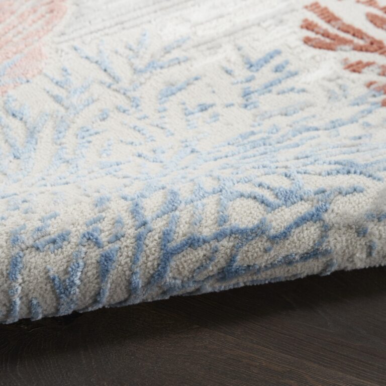 Nourison Pompeii Multicolor 7'10" x 9'10" Area Rug Easy Clean, Non Shedding, Bed Room, Living Room, Dining Room, Kitchen (8' x 10') - Image 4