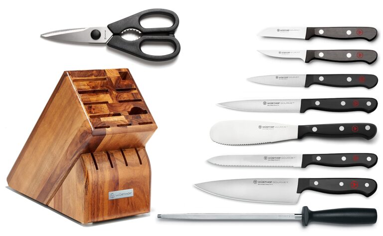 WÜSTHOF Gourmet 10-Piece Knife Block Set - Image 6
