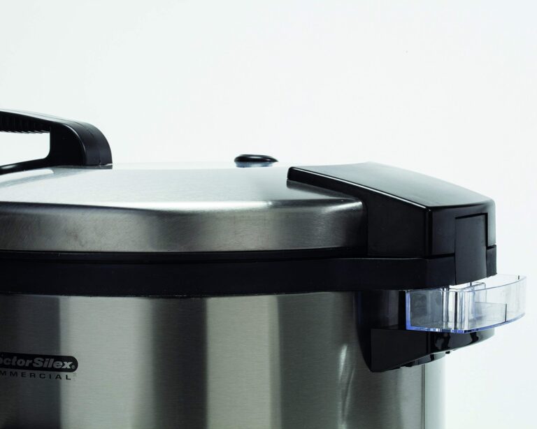 Hamilton Beach Proctor Silex Commercial 37560R Rice Cooker/Warmer, 60 Cups Cooked Rice, Non-Stick Pot, Hinged Lid, Stainless Steel Housing, 1 Year Warranty - Image 4