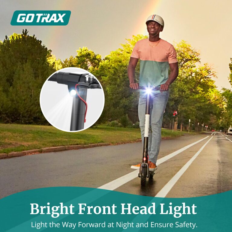 Gotrax GXL V2 Electric Scooter, 8.5" Solid Tire, Max 9 Mile and 15.5Mph Speed Power by 250W Motor, Lightweight 25.95lb, Cruise Control Aluminum Alloy Frame Foldable Commuting Escooter for Adults 13+ - Image 2