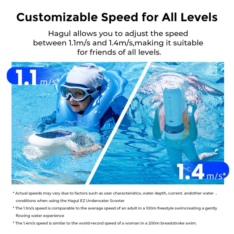 sublue Hagul Underwater Scooter 50 Minutes 2 Gear Speed Switch 50 Minutes15M Waterproof Water Sports Swimming Pool for Kids (Hagul) - Image 8