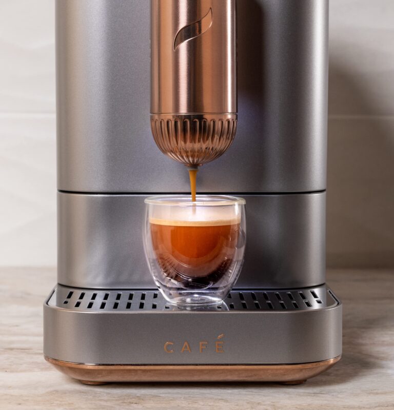 Café Affetto Automatic Espresso Machine | Brew in 90 Seconds | 20 Bar Pump Pressure for Balanced Extraction | Five Adjustable Grind Size Levels | WiFi Connected for Drink Customization | Steel Silver - Image 8