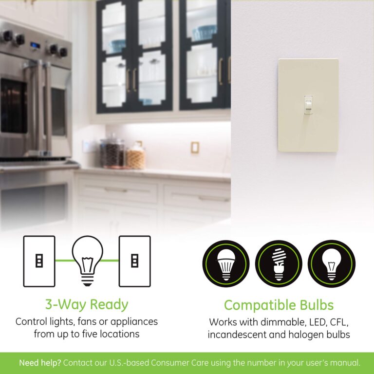 Enbrighten Almond Z-Wave Plus Smart Light Switch with QuickFit and SimpleWire, 3-Way Ready, Compatible with Alexa, Google Assistant, ZWave Hub Required, Repeater/Range Extender, Toggle, 24 Pack, 82686 - Image 3