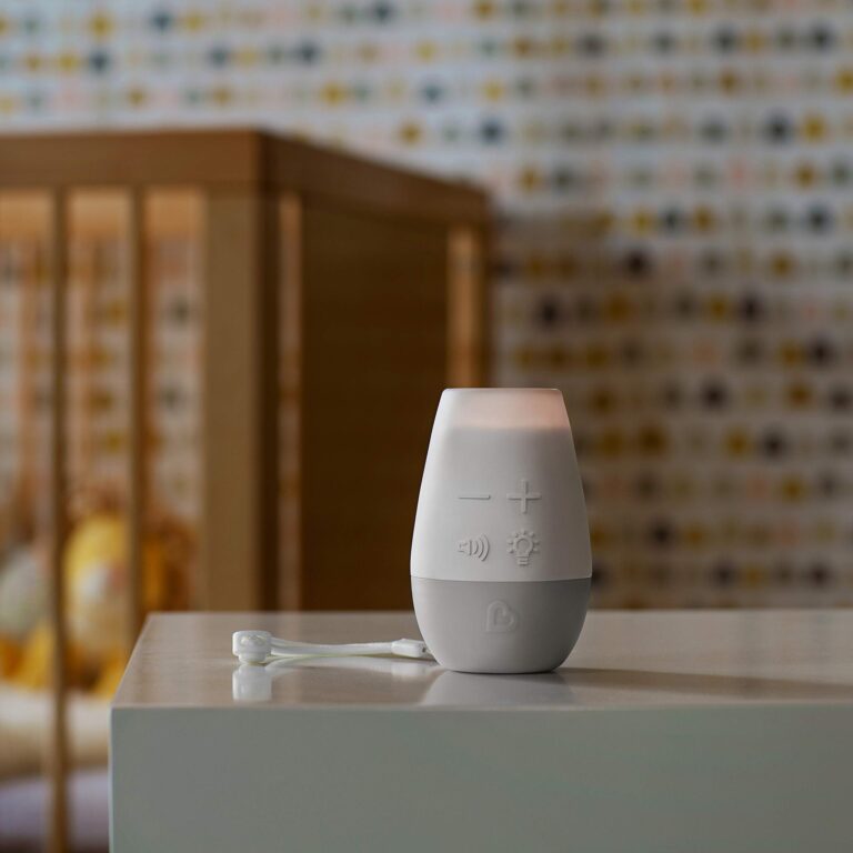 Munchkin Baby Swing with Bluetooth and Shhh… Sleep Soother White Noise Machine - Perfect for New Parents - Image 6
