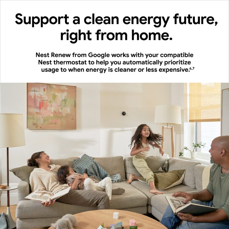 Google Nest Learning Thermostat - 3rd Gen (2015) - Programmable Smart Thermostat for Home - Works with Alexa - Mirror Black - Image 11