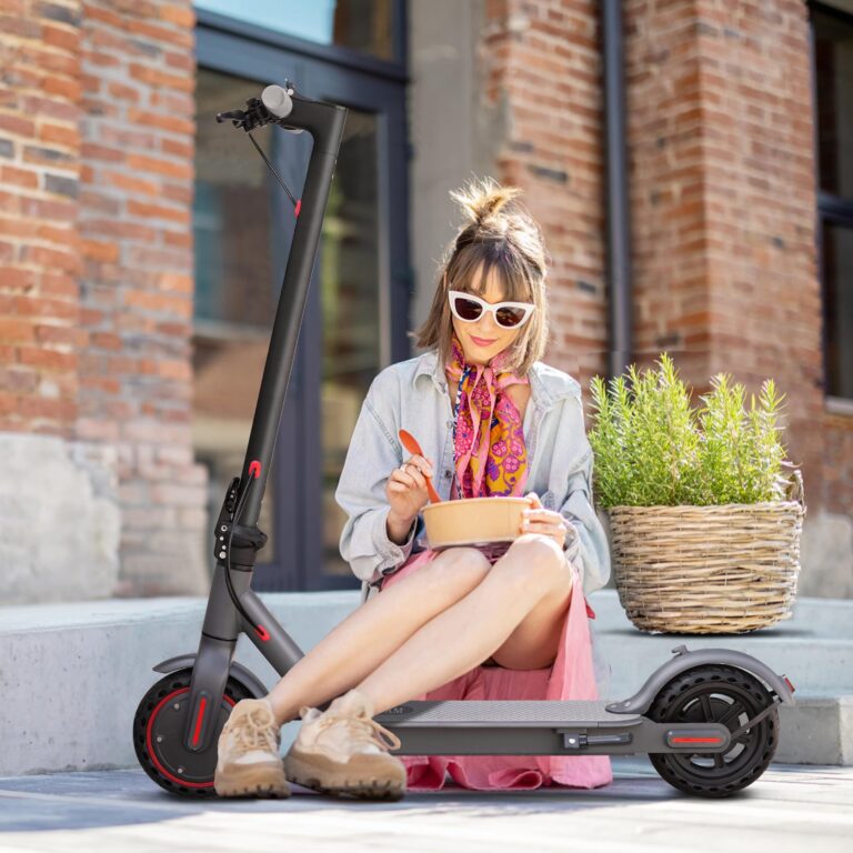 VOLPAM Electric Scooter, 350W/500W Motor, Max 21-28 Miles Range, 19/21 Mph Top Speed, 8.5''/10'' Tires, Dual Braking, Kick Scooter, 2 Wheels and Height Handlebars (10.5Ah-23Miles-350W) - Image 7