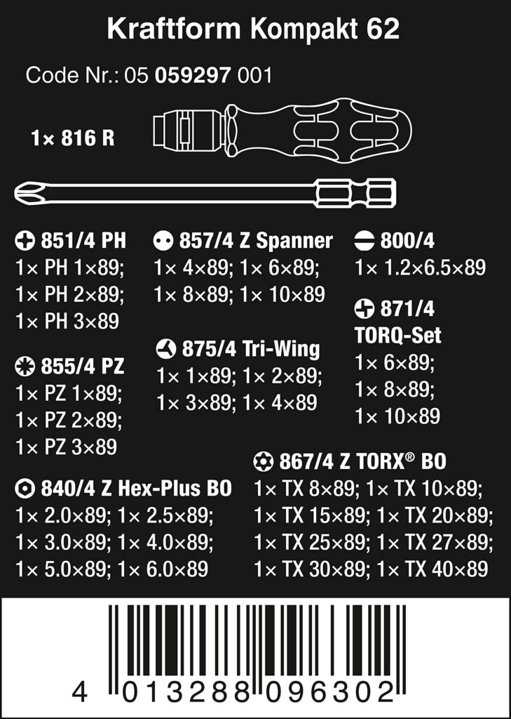 Wera Ratchet Set and Screwdriver Set Bundle (28 Pieces) - Image 3