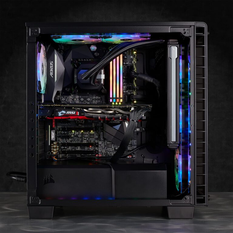 Corsair Vengeance RGB Pro 64GB (4x16GB) DDR4 3200 (PC4-25600) C16 Desktop Memory – Black - Image 6