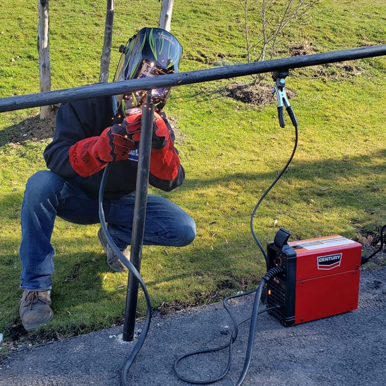 Lincoln Electric FC90 Flux Core Wire Feed Welder and Gun, 90 Amp, 120V, Inverter Power Source for Easy Operation, Portable Shoulder Strap, Best for Small Welding Jobs - Image 5