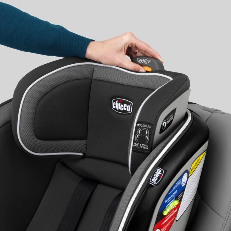 Chicco NextFit Zip Convertible Car Seat, Rear-Facing Seat for Infants 5-40 lbs., Forward-Facing Toddler Car Seat 25-65 lbs., Baby Travel Gear | Carbon/Black/Grey - Image 6