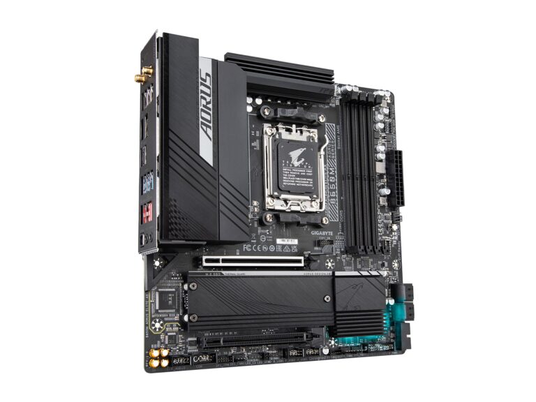 GIGABYTE B650M AORUS Elite AX (AM5/ LGA 1718/ AMD B650/ Micro-ATX/ 5-Year Warranty/ DDR5/ 2* M.2/ PCIe 5.0/ USB 3.2 Gen2X2 Type-C/Intel 2.5GbE LAN/Q-Flash Plus/EZ-Latch/Gaming Motherboard) - Image 4