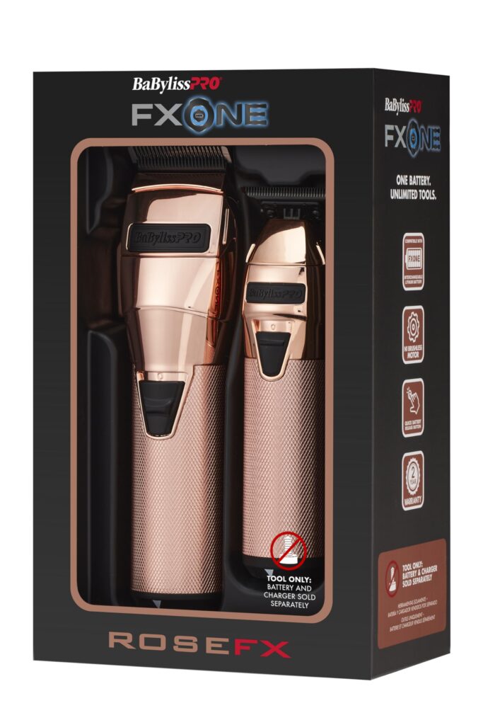 BaBylissPRO® FXONE LimitedFX Rose Gold Tool Only Clipper + Trimmer Prepack - Image 5