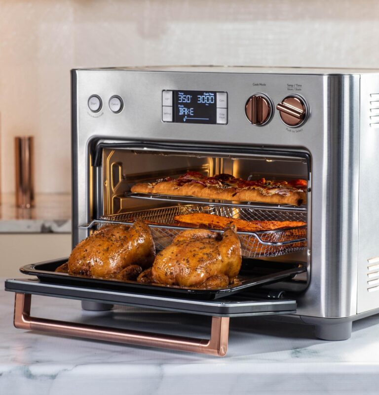Café Couture Oven with 14 essential cooking modes, including Air Fry, CrispFinish, Bake, Broil, Roast, Toast, Pizza, WiFi & Smart Connected, Voice Control, Countertop Small Appliances, Steel Silver - Image 6