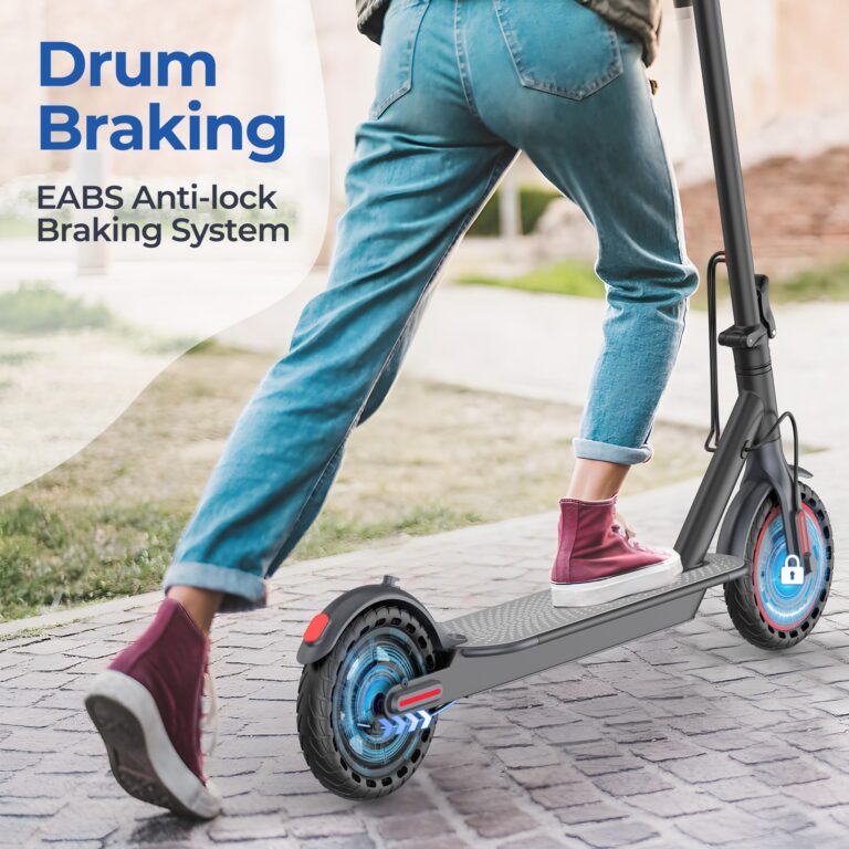 Electric Scooter, 8.5" /10“Tire, 16/19/22Mph Top Speed, 12/22/28 Miles Long Range, Folding Escooter for Adults and Teens with Dual Braking,Dual Suspension, App - Image 4