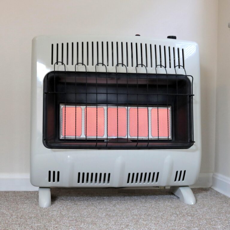 Mr. Heater 30,000 BTU Vent Free Radiant Propane Heater For Cold Rooms, Additions, Sun Rooms & Cabins - White - Image 10