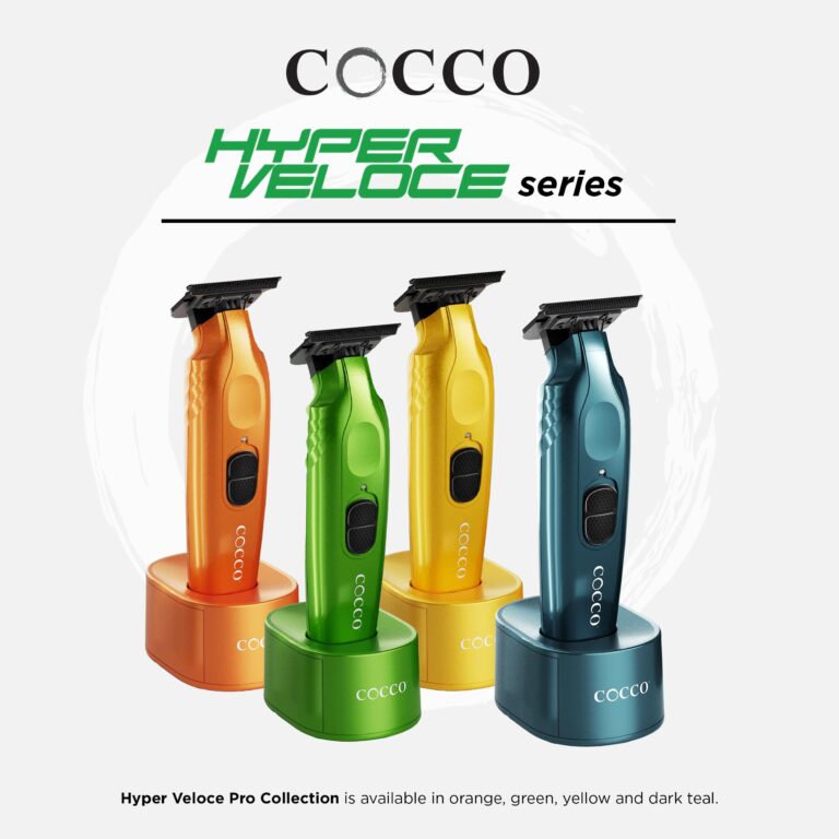 Cocco Hyper Veloce Pro Trimmer, Digital Gap Graphene Blade Edger, High-Torque Brushless BLDC Motor, Cordless, All-Metal Design, Lithium-Ion Battery, Charging Base Included, Dark Teal - Image 4