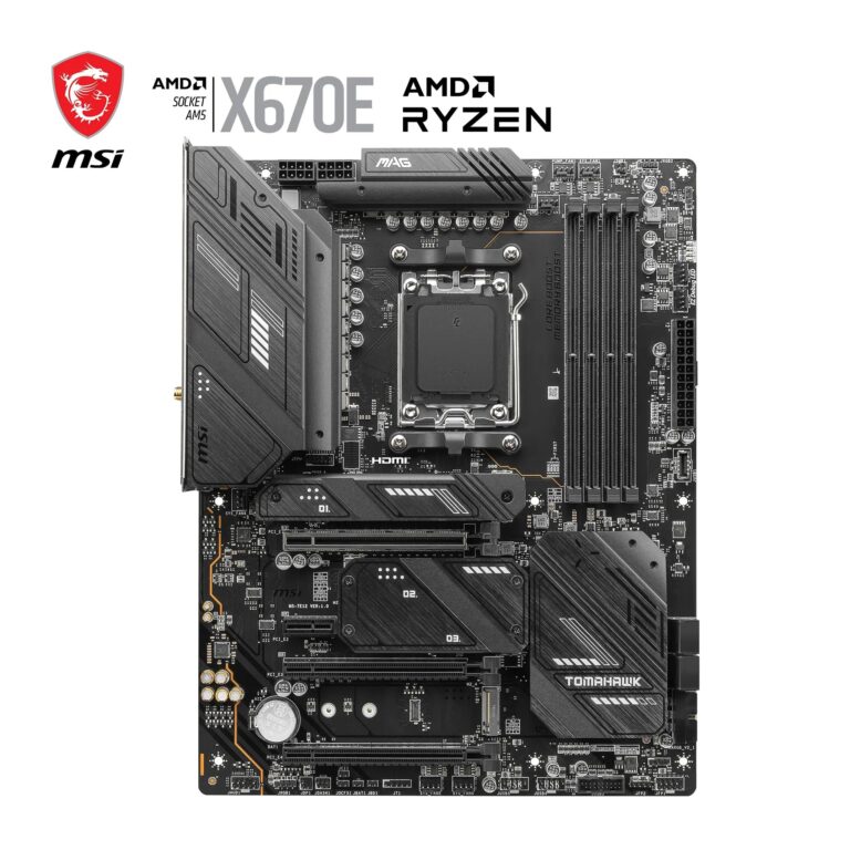 MSI MAG X670E Tomahawk WiFi Motherboard AMD X670 Socket AM5 ATX - Image 7