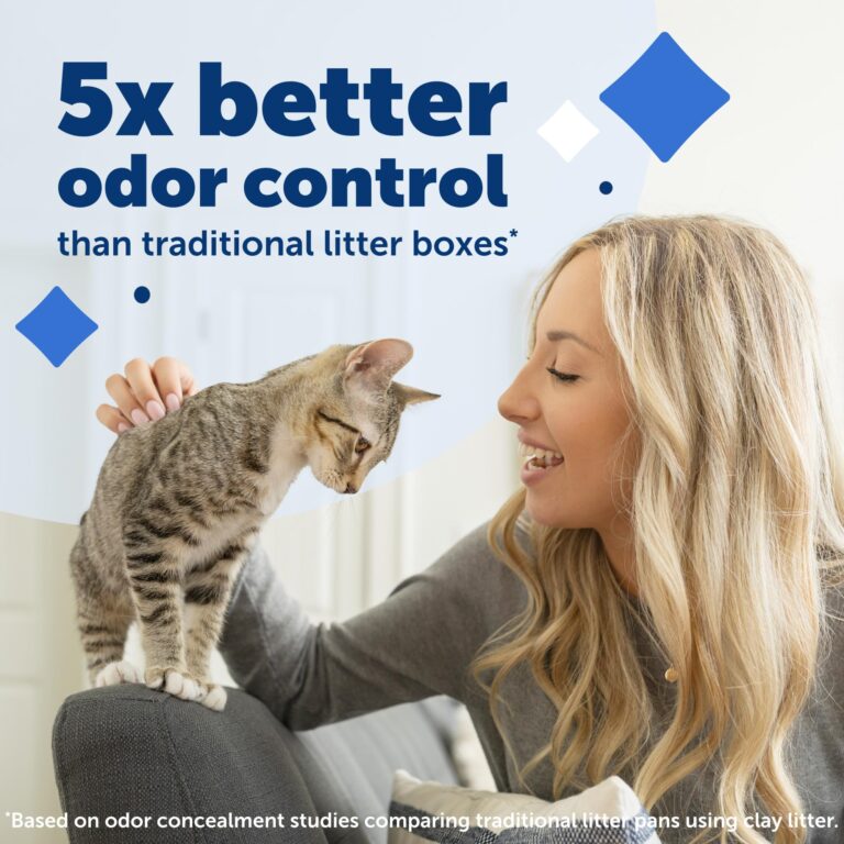 PetSafe ScoopFree Crystal Smart Self-Cleaning Cat Litter Box - WiFi & App Enabled - Hands-Free Cleanup With Disposable Crystal Trays - Less Tracking, Superior Odor Control - Includes a Disposable Tray - Image 6