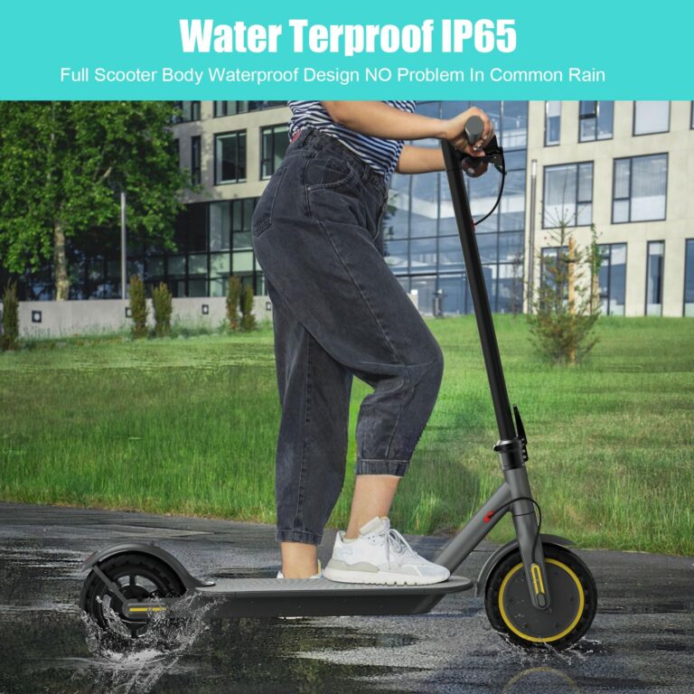 Electric Scooter Adults, Max 19 Mph & 19-23 Miles Range E-Scooter, Commuting Scooter Sport Scooter with APP Control, Powerful 350W 8.5" Solid Tires Foldable Electric Scooters (JS01-22Miles) - Image 5