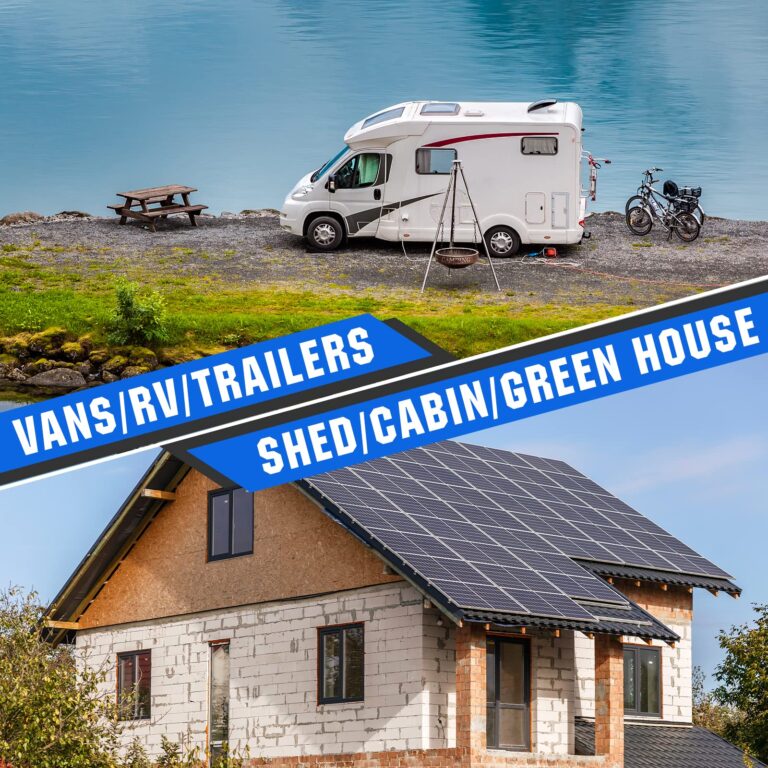 ECO-WORTHY 200 Watts 12 Volt/24 Volt Solar Panel Kit with High Efficiency Monocrystalline Solar Panel and 30A PWM Charge Controller for RV, Camper, Vehicle, Caravan and Other Off Grid Applications - Image 4