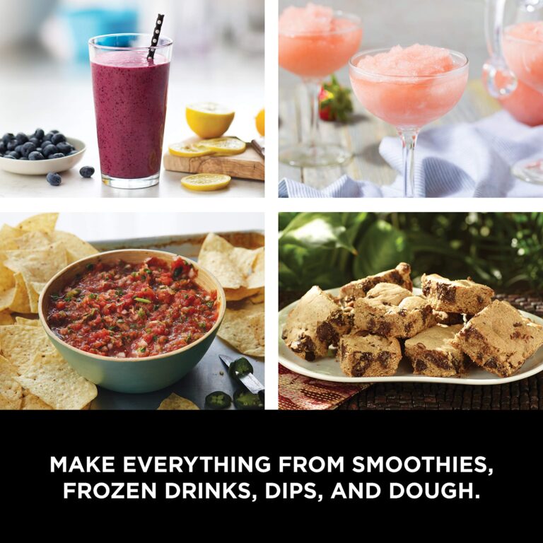 Ninja Blender, Mega Kitchen System, 1500W, 4 Functions for Smoothies, Processing, Dough, Drinks & More, with 72 Blender Pitcher, 64 Processor Bowl, 2 Nutri Cups + Lids, Black, BL770 - Image 3