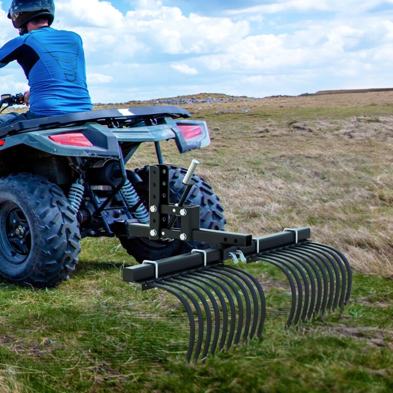 YITAMOTOR ATV/UTV Manual Implement Lift 1-Point Lift System Fits 2 Inch Receiver, 50 Inches Width - Image 3
