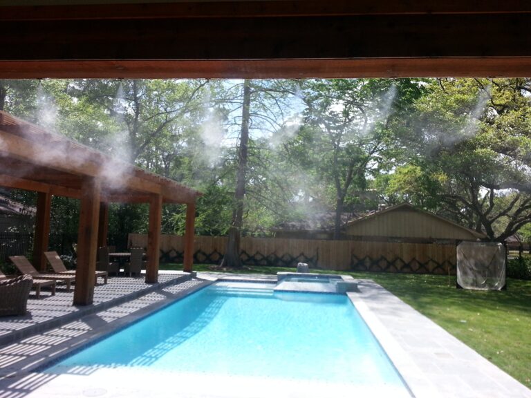 Residential Misting System- Made in USA Pump- 200 psi Mid Pressure Patio Misting System-12 Nozzles Misting System - Image 4