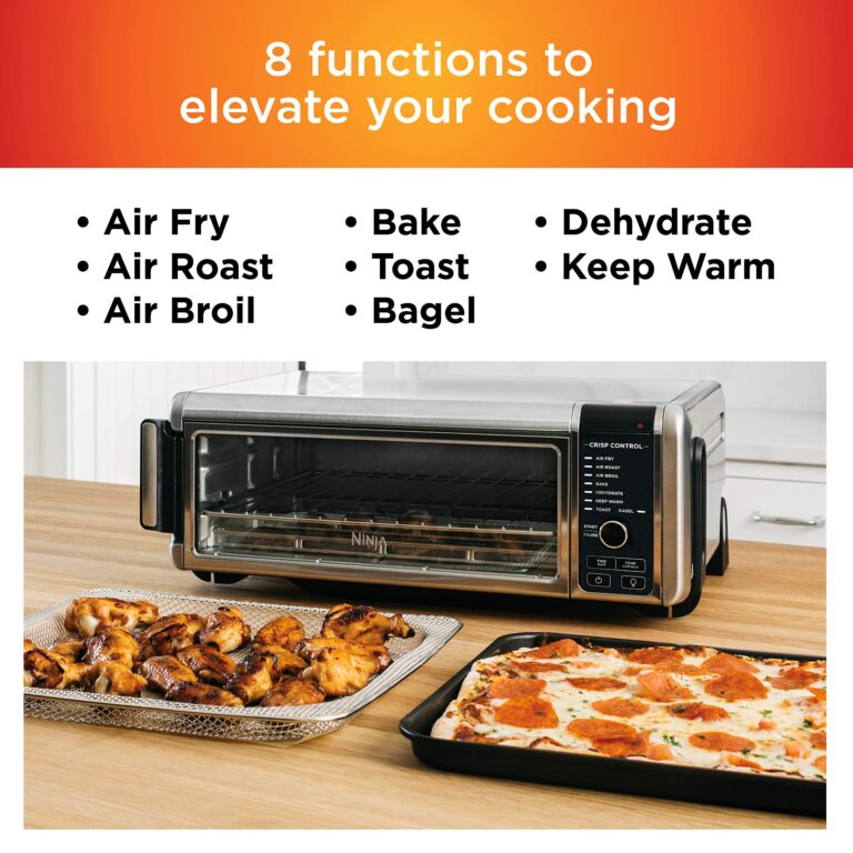 Ninja Foodi SP101/FT102CO Digital Fry, Convection Oven, Toaster, Air Fryer, Flip-Away for Storage, with XL Capacity, and a Stainless Steel Finish (Renewed) - Image 9