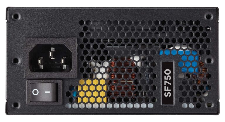 Corsair SF Series, SF750, 750 Watt, SFX, 80+ Platinum Certified, Fully Modular Power Supply (CP-9020186-NA) - Image 7