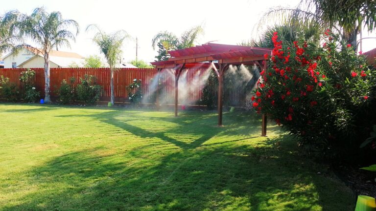 Residential Misting System- Made in USA Pump- 200 psi Mid Pressure Patio Misting System-12 Nozzles Misting System - Image 7