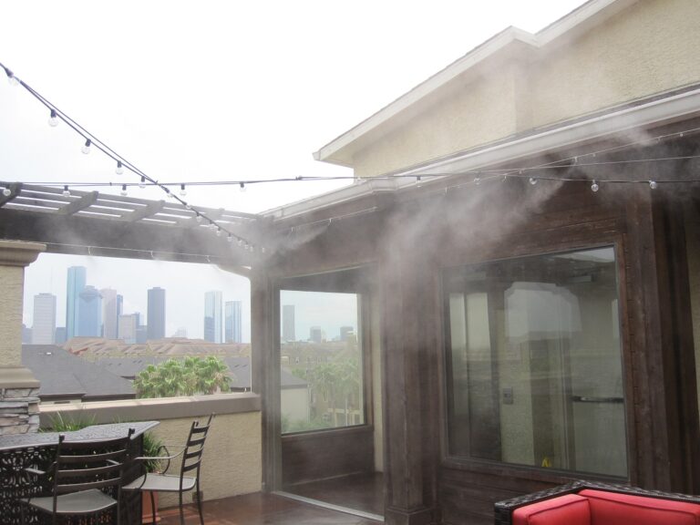 Residential Misting System- Made in USA Pump- 200 psi Mid Pressure Patio Misting System-12 Nozzles Misting System - Image 5