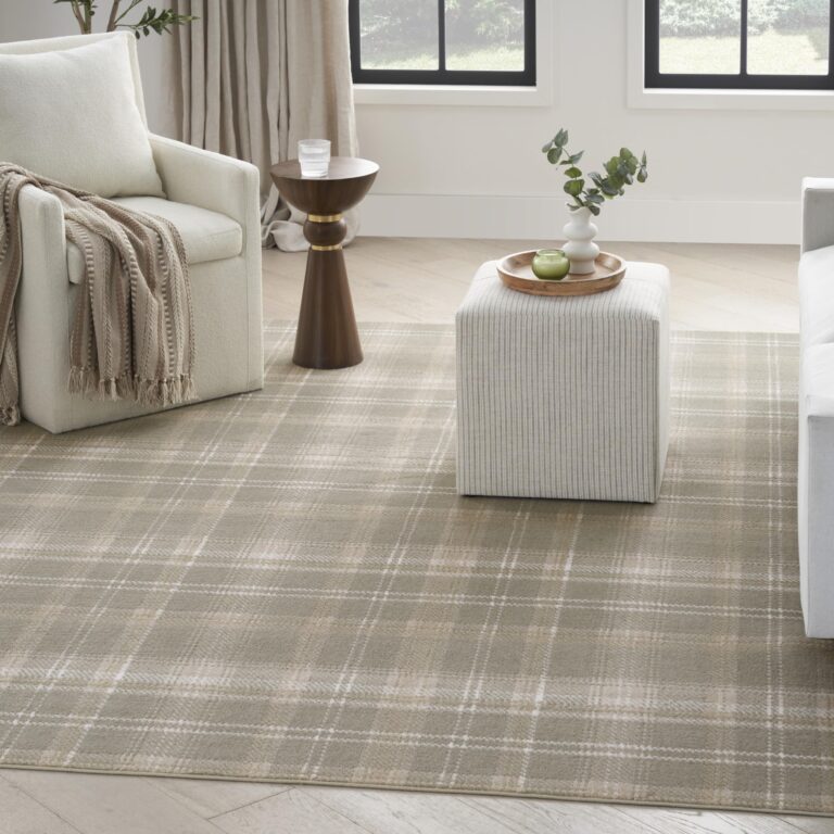 Nourison Grafix Olive 8'6" x 12' Area Rug Easy Clean, Non Shedding, Bed Room, Living Room, Dining Room, Kitchen (9' x 12')