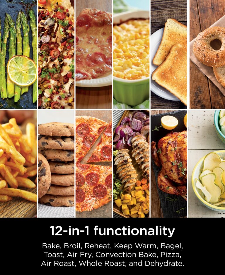 Ninja DCT401 12-in-1 Double Oven with FlexDoor, FlavorSeal & Smart Finish, Rapid Top Convection and Air Fry Bottom , Bake, Roast, Toast, Air Fry, Pizza and More, Stainless Steel - Image 5
