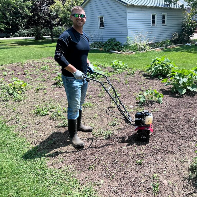 Thunderbay Cultivator 2Cycle 52cc Gas Powered Tiller w/Adjustable 4 Steel Tines Small Rototiller - Image 2